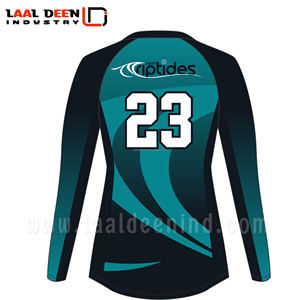 Camiseta de voleibol de sublimación sin mangas, diseño personalizado - Product Image 6