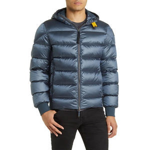 Chaqueta Acolchada Personalizada para Hombre con Cuello Alto, Forro de Lana, Material de Poliéster y Nailon de Alta Calidad, Diseño de Burbujas - Product Image 1