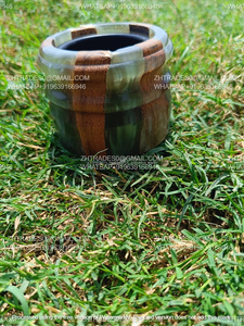 Nuevo Quemador de Incienso de Resina Epoxi y Madera de Diseño de Lujo, Porta Incienso Único para Hogares Modernos, Regalo para Eid y Ramadán, Compradores Mayoristas - Product Image 4