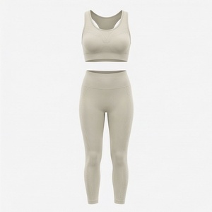 Vêtements pour femmes, impression de logo personnalisée, ensemble de yoga et de fitness, vêtements de sport, vêtements de gym, vêtements de sport athlétiques, tenues d'exercice - Product Image 1