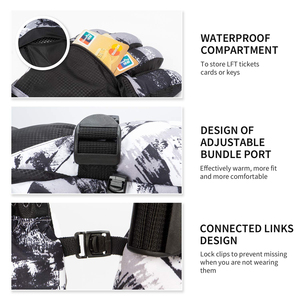 Guantes Térmicos Profesionales para Esquí, Manoplas Impermeables para Snowboard, Equipo Transpirable de Invierno con Ajuste Seguro para Aventuras en la Montaña - Product Image 2