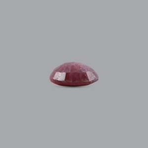 Natural Pink Ruby Loose Gemstone 8.7 Carat Pear Oval Faceted for Fine Jewelry - Product Image 3