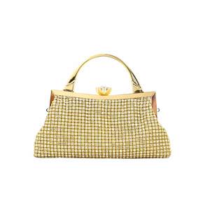 Bolso de noche nupcial dorado Clutch P24317 - Product Image 1