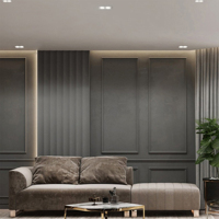 Downlight encastré moderne ultra-mince à double tête avec éclairage intégré 120 °   Angle de faisceau lumineux doux et non éblouissant pour les espaces de bureau