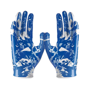 Gants de football américain 100 % haute qualité, confortables, personnalisables avec votre propre logo, impression silicone, pour entraînement sportif. - Product Image 6