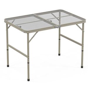 Portable 3FT Convertible Picnic <b>Table</b> with <b>Adjustable</b> Height for Gym Camping Farmhouse Outdoor Park Use Wood Panel <b>Folding</b> <b>Table</b> - Product Image 3