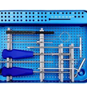 Premium Manual Cannulated Herbert Screw 4.0mm Orthopedic Surgical Instrument <b>Set</b> Bone Fixation Stainless Steel Kit CE ORTHO - Product Image 1