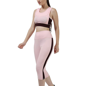 Ropa Deportiva al por Mayor, Conjunto de Yoga para Mujer, Ropa de Gimnasio sin Costuras de Alta Calidad, Conjuntos de Yoga para Mujer en Venta - Product Image 2