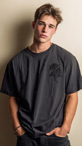 Fashion Wear Printed T Shirt Men Casual Wear Sublimation Tee Shirt Mens Drop Shoulder Sublimated <b>TShirt</b> Men's - Product Image 5