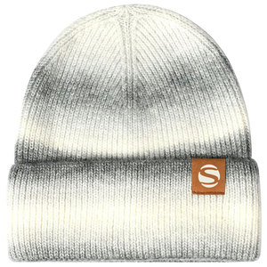 Bonnet unisexe en acrylique tricoté couleur unie pour adulte – Style décontracté avec revers – Idéal pour l'hiver - Product Image 2