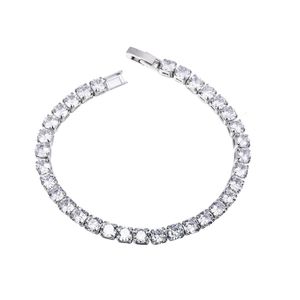 Bracelet tennis en diamant taille cœur cultivé en laboratoire, serti en canal, style classique, certifié IGI, cadeau pour femmes, hommes, unisexe, style hip-hop - Product Image 2