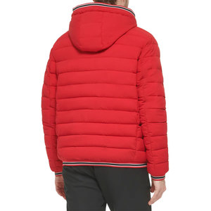 Chaqueta de Plumón con Capucha para Hombre, Personalizada, de Invierno, Cálida, Holgada, de Color Sólido, Gruesa, de Poliéster - Product Image 6