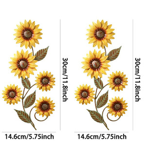 Modern Iron Sunflower Home Decor Wall Art for <b>Living</b> Room - Product Image 5