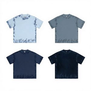 เสื้อยืดเจอร์ซีย์ผู้ชายดีไซน์ล่าสุด ผ้าฝ้าย 100% ขายส่ง ราคาส่ง คุณภาพสูง ผลิตในปากีสถาน เสื้อยืดแบบฟอกสี - Product Image 6