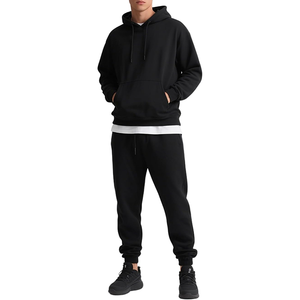 Men's Tracksuits 2 Piece <b>Hoodie</b> and Sweatpants Set Fleece Sweatsuits Casual Athletic Jogging Suit for Men - Product Image 5