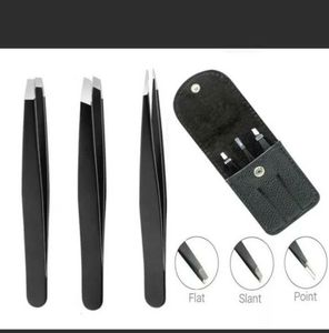 Pinzas de Cejas de Calidad Premium, Herramienta de Precisión Fina para Estilizar Cejas, Depilación y Belleza - Product Image 1