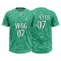 Maillot de baseball personnalisé à manches courtes, imprimé par sublimation, tenue d'équipe respirante, vêtements de sport en gros pour adultes