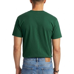 Camiseta Esencial para Hombre, de Algodón Suave Premium, Transpirable, Ligera, de Manga Corta, Cuello Redondo, Informal, para Uso Diario, Verano - Product Image 4