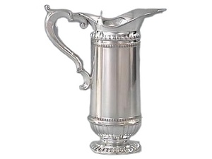 Jarra de cristal de acero inoxidable, jarra decantadora, humeante, térmica, para hotel, restaurante, Plata - Product Image 3