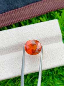 Granate Spessartita Natural de Corte Ovalado, Gema Suelta de África para Joyería Fina, Gema de Colección de Lujo - Product Image 2