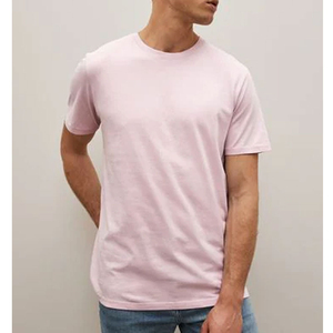 เสื้อเจอร์ซีย์เข้ารูปผ้าฝ้าย100% ระบายอากาศลายพื้นดีไซน์แบบลำลอง - Product Image 2