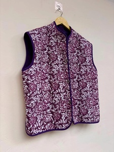Suzani <b>Velvet</b> Vest Embroidered Turkish Waistcoat Boho Sleeveless <b>Jacket</b> Cropped Winter Unisex Handmade Vintage Floral Cotton - Product Image 3