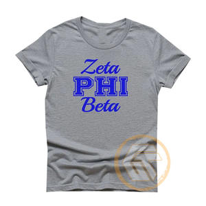 Camiseta de Algodón Personalizada al por Mayor con Bordado de Zeta Phi Beta, Ropa de Sororidad de Alta Calidad para Mujer, Estampado de Verano para Fraternidad - Product Image 4