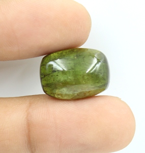 Turmalina verde natural, gema de corte ovalado, piedra suelta para la fabricación de joyas, turmalina suelta, precio al por mayor. - Product Image 2
