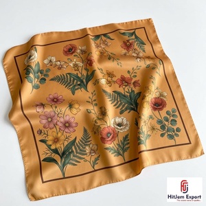 Custom Printed Womens Square <b>Scarf</b> Lightweight Soft Fabric Elegant Fashion Accessories OEM ODM Manufacturer Bali Custom - Product Image 6