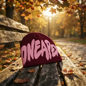Burgundy Red Knit Beanie Hat Unisex <b>Winter</b> <b>Cap</b> Streetwear Headwear Custom Wholesale OEM Factory Premium - Product Image 5