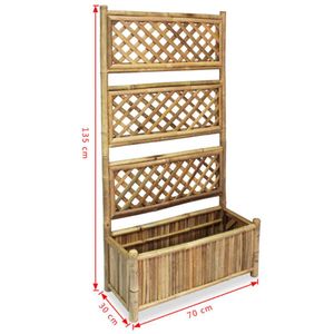 Estante y Jardinera de Bambú Natural, Soporte Vertical para Plantas, Decoración para Patio Exterior, Proveedor de Vietnam con MOQ Bajo - Product Image 2