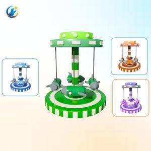Carrusel con Diseño Temático de Personajes Icónicos, Asientos Suaves al Tacto OEM/ODM, Estilo Divertido, Paleta Monocromática de Alto Contraste, Funcionamiento Seguro - Product Image 3