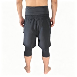Custom <b>Halal</b> Muslim <b>Men's</b> Adults MMA Awrah Cover <b>Swim</b> <b>Shorts</b> Eco-Friendly Polyester/Cotton Front Logo Beach & Sport Wear - Product Image 2