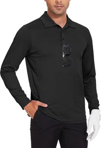 Minimalist Golf Style <b>Shirt</b> Unisex Premium Knitted Cotton <b>Button</b> for <b>Half</b> Sleeve Solid Casual Collar Breathable Apparel - Product Image 3