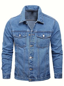 Top Quality Breathable And Quick Dry <b>Men</b> <b>Denim</b> <b>Jacket</b> <b>Men</b> Clothing Manufacturer Winter Wear <b>Denim</b> <b>Men's</b> <b>Jackets</b> Single Breasted - Product Image 1