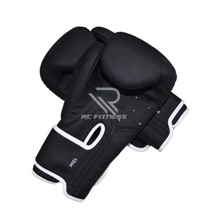 Guantes de Entrenamiento de Boxeo MMA de Cuero Personalizados de 14oz 16oz, Cierre de Gancho y Bucle Maya Hide, Antideslizantes, de Alta Calidad, con Logotipo Personalizado - Product Image 6