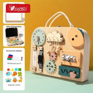 ड्राइंग बोर्ड W12D571 के साथ मोंटेसरी सेंसरी <span class=keywords><strong>2</strong></span> इन 1 लकड़ी के व्यस्त बोर्ड को अनुकूलित करें - Product Image 3