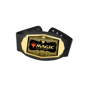 Ceinture de championnat Magic The Gathering personnalisée, ceinture sportive haut de gamme avec texte personnalisé, idéale pour les tournois et les collectionneurs - Product Image 6