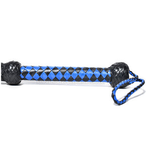 Leather <b>Flogger</b> Durable Leather Build Classic Style Strong Grip Leather <b>Flogger</b> Easy Daily Handling - Product Image 2