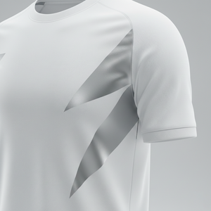 ชุดฟุตบอลแบบ unisex เสื้อและกางเกงขาสั้นสองชิ้น แห้งเร็ว ระบายอากาศได้ดี ชุดฝึกซ้อมกีฬา รับผลิตตามแบบ OEM - Product Image 5