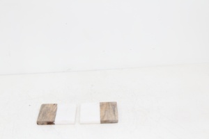 Planche à découper en bois et marbre Bois de marbre avec poignée planche de service - Product Image 2