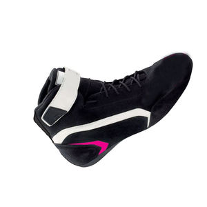 Chaussures de course légères et respirantes de qualité supérieure pour karting, sport automobile, haute adhérence, antidérapantes, dessus en cuir microfibre, absorption des chocs - Product Image 4