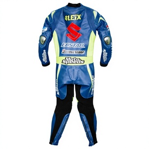 Traje de Carreras Aleix Espargaro MotoCP, Traje de Motociclismo de Una Pieza Zuzuki, Traje de Carreras Profesional con Armadura de Nivel 2 CE - Product Image 2