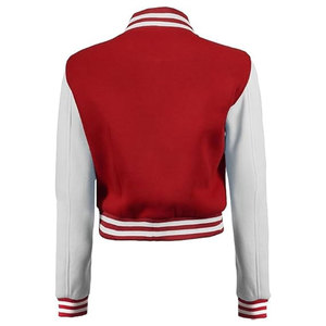 Varsity Jacket Women Casual Highschool Bomber Style Womens Baseball Jacket Trendy Stylish Everyday Outerwear - Product Image 5