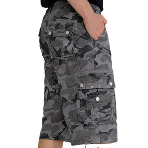 Pantalones Cortos Casuales de Hombre, Talla Grande, hasta la Rodilla, con Cordón Ajustable, de Poliéster/Algodón Impermeable, con Estampado a Cuadros Vintage Personalizado - Product Image 5