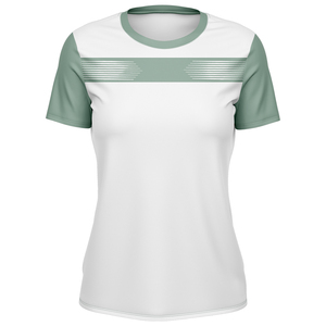 Polyester-Sublimations-Shirt für Damen, leicht, feuchtigkeitsableitend, Damen-Sublimations-<span class=keywords><strong>Shirts</strong></span> mit individuellem Druck - Product Image 5