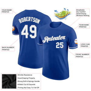 Camiseta de béisbol personalizada con nombre de equipo, sublimación, malla, estilo urbano, OEM, ODM, marca privada, venta al por mayor, proveedor estadounidense de camisetas para hombre - Product Image 2
