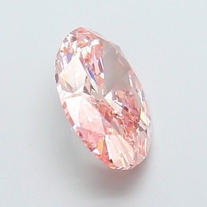 Diamant CVD rose intense fantaisie de forme ovale de luxe, cultivé en laboratoire, 3 carats, clarté VS1, polissage excellent, diamant non monté pour bijoux - Product Image 4