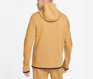 Chándales Deportivos de Manga Larga con Capucha y Bolsillos Laterales para Hombre, Personalizados con Logotipo, de Secado Rápido, Transpirables, de Felpa, 100% Algodón - Product Image 3