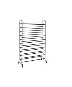 El estante metálico es ideal para hogares con grandes colecciones de calzado. Los elegantes estantes ayudan a mantener un entorno ordenado. - Product Image 4